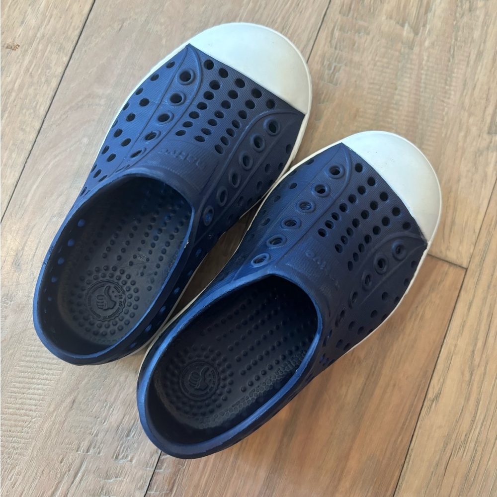 Toddler Native Shoes size 7 Navy Blue